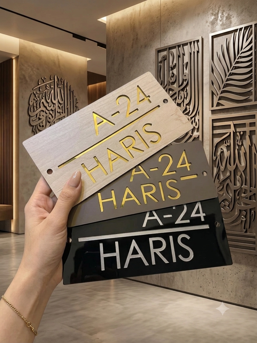 Acrylic Name Plates