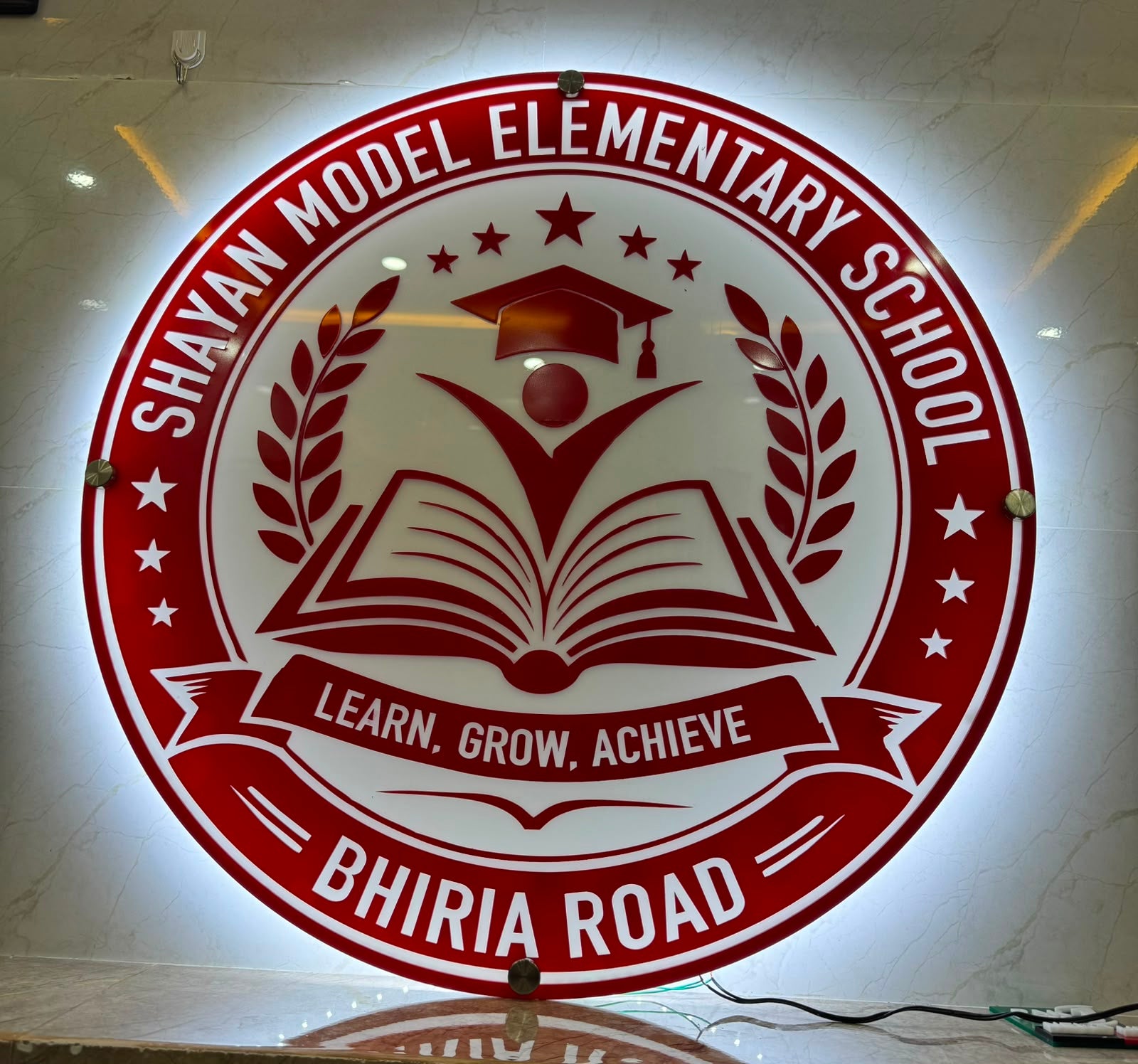 Custom Acrylic Business & Office Sign | Premium Layered 3D Logo Sign Regular priceRs.4,500.00