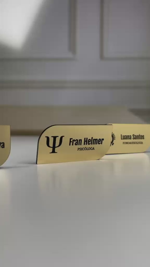 Custom Metal Name Badge – Personalized ID Pin for Doctors, Nurses, Dentists & Pharmacists